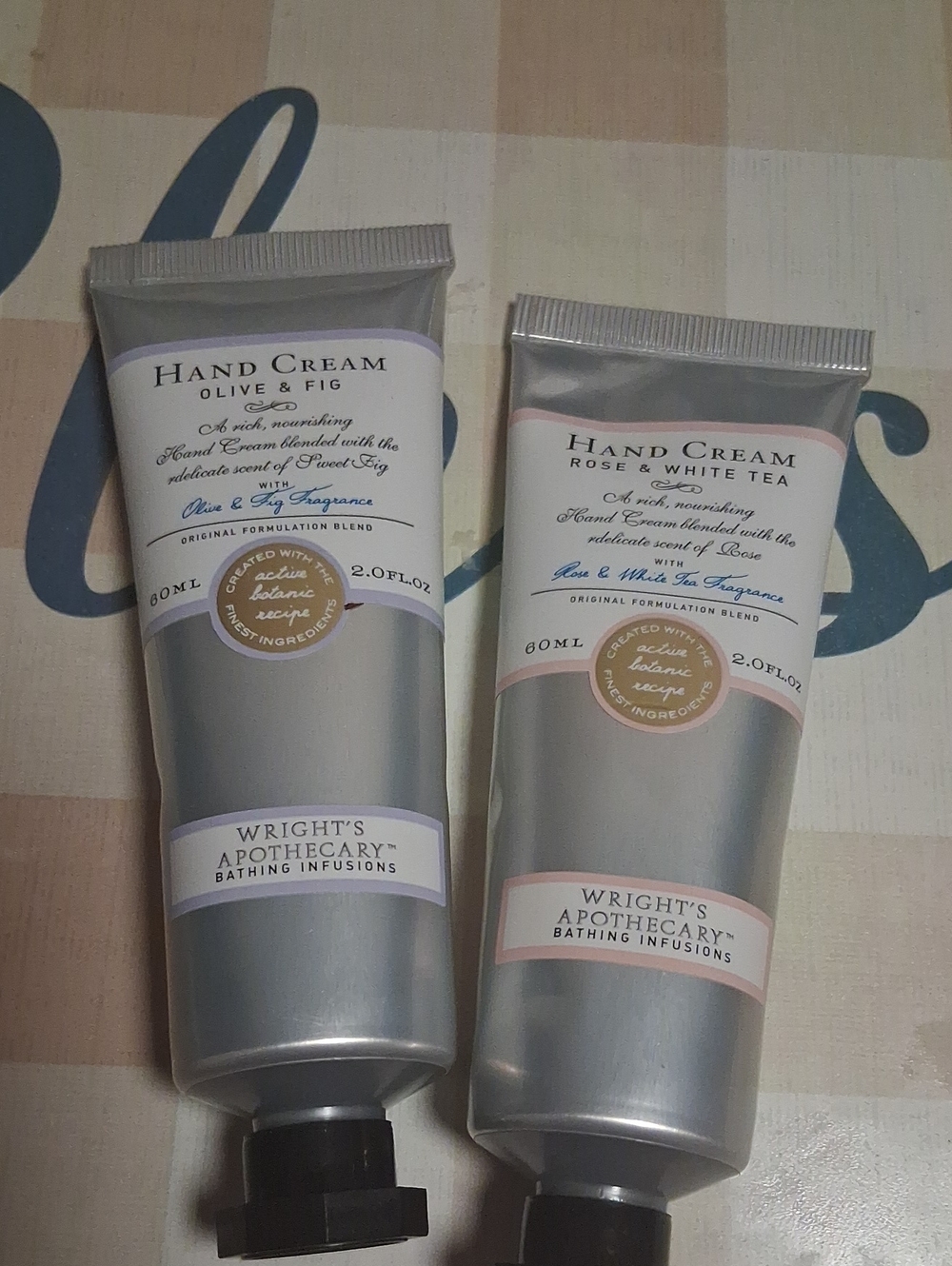 Olive & Fig Hand Cream - Silver Tube (60ml)
